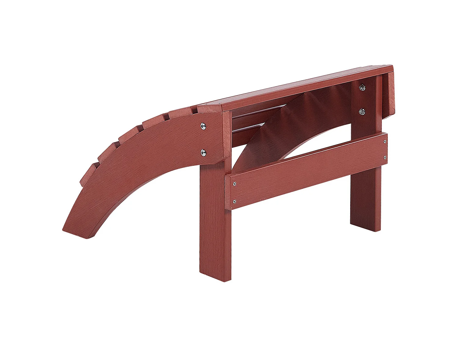 Garden Footstool ADIRONDACK Red