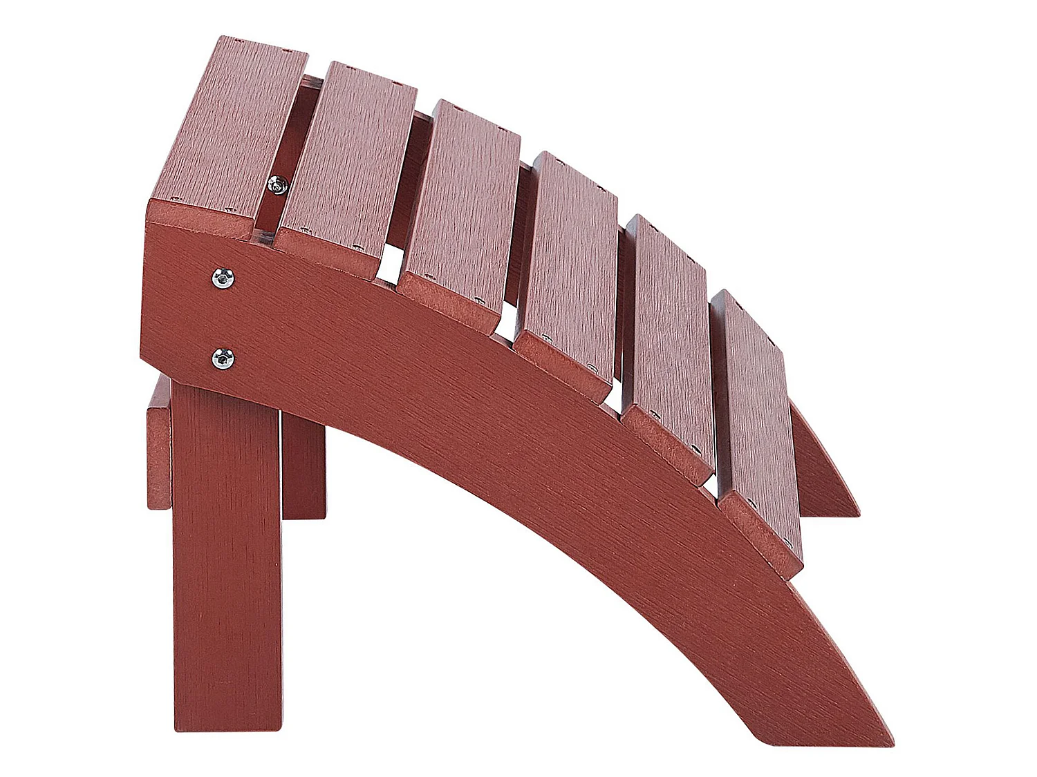 Garden Footstool ADIRONDACK Red