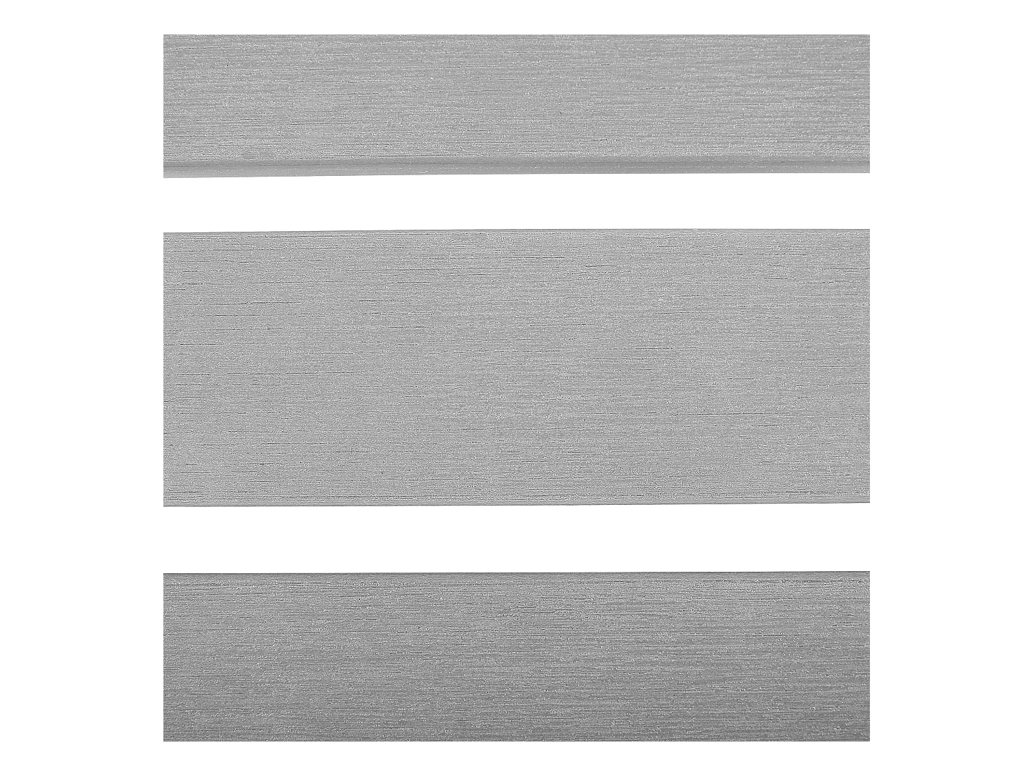 Pouf de jardin ADIRONDACK Gris clair