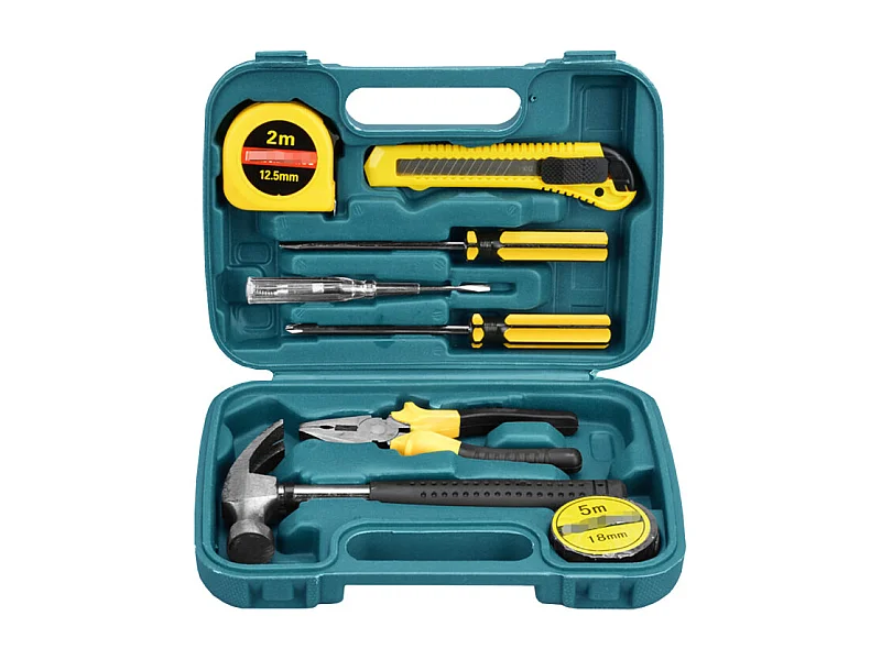 Petite boîte à outils 9 pièces - BOB ESSENTIAL