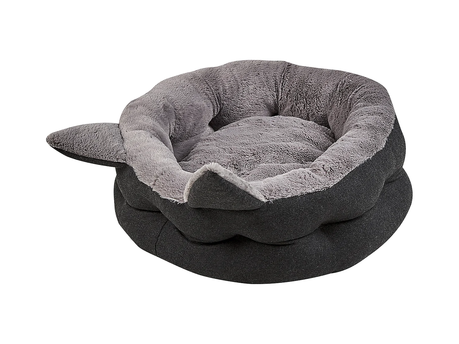 Lit pour animal KEPEZ Tissu Gris