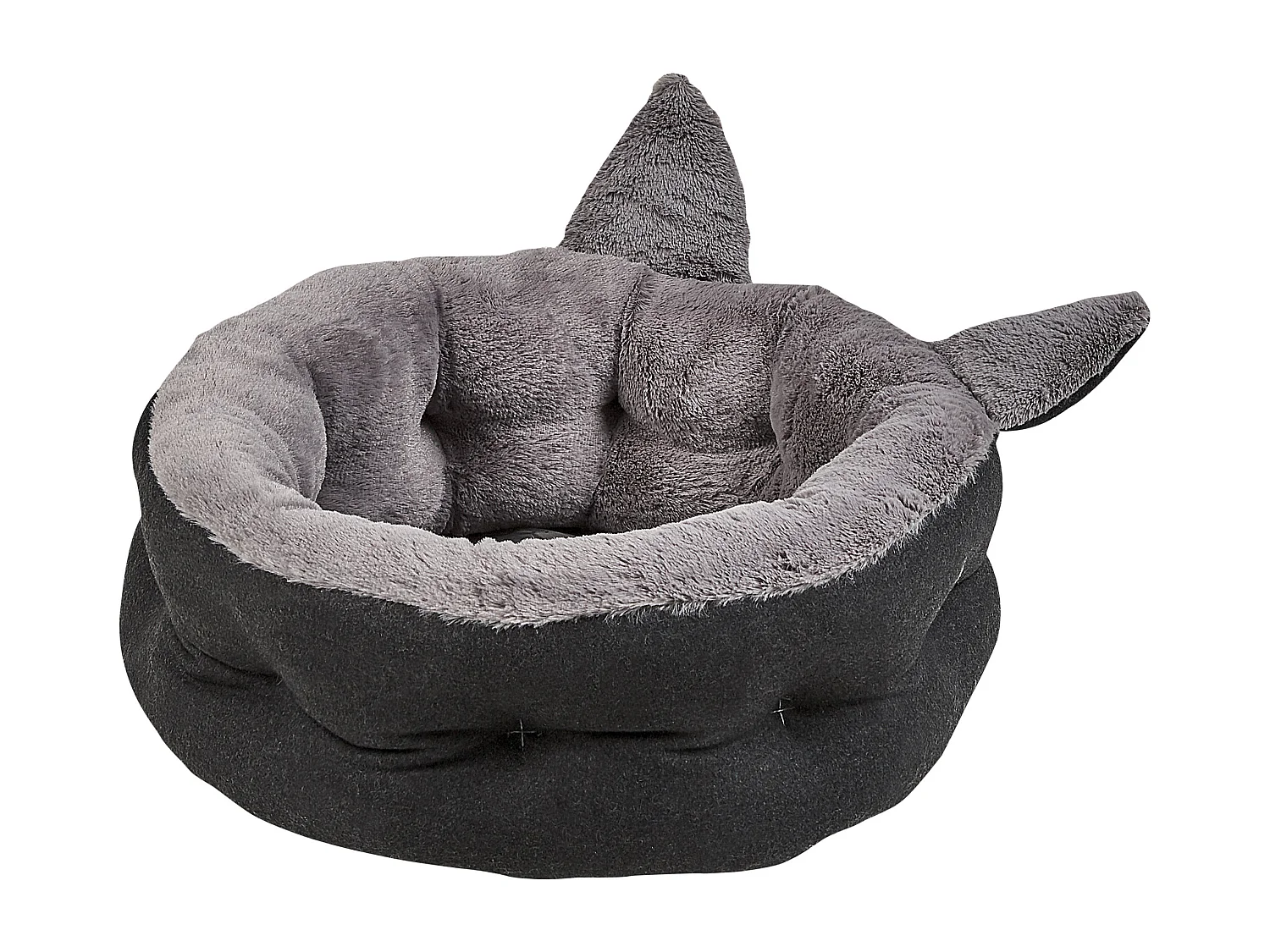 Lit pour animal KEPEZ Tissu Gris