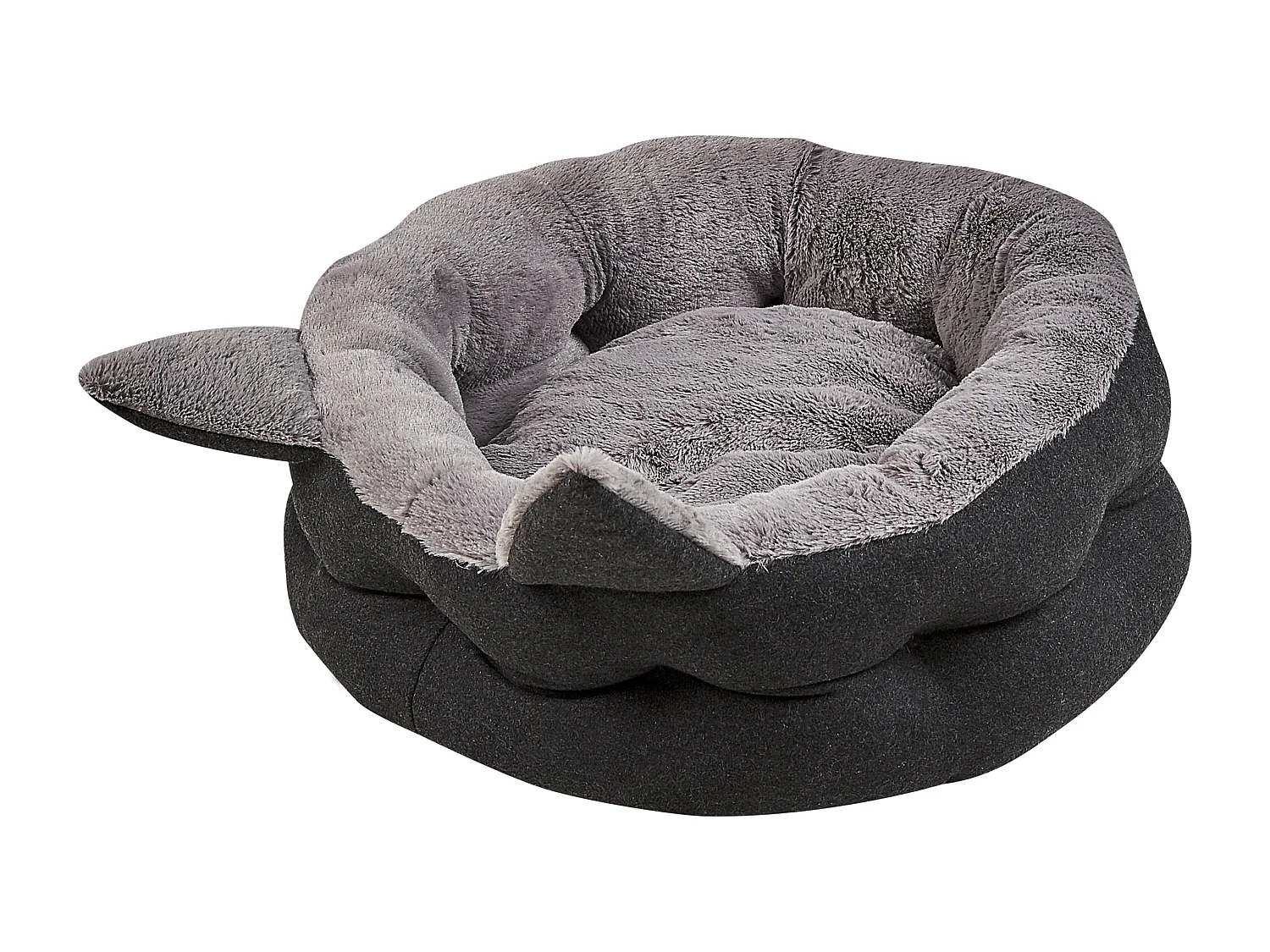 Lit pour animal KEPEZ Tissu Gris