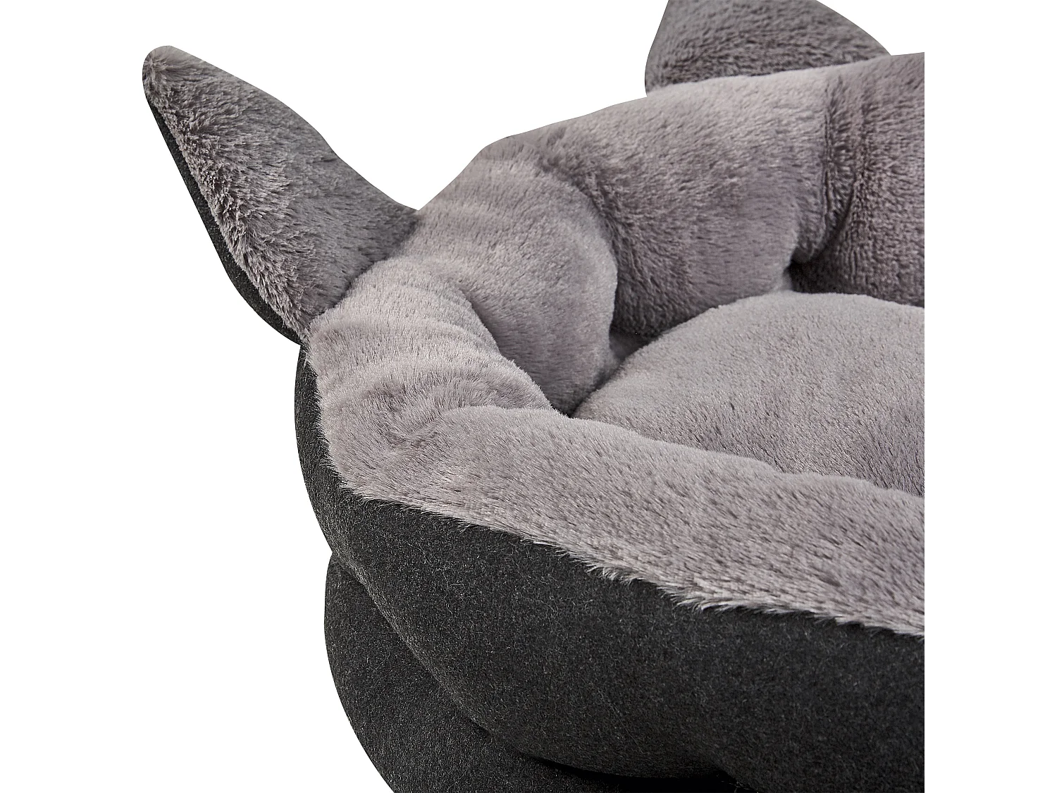 Cama para animais de estimação KEPEZ Tecido Cinzento