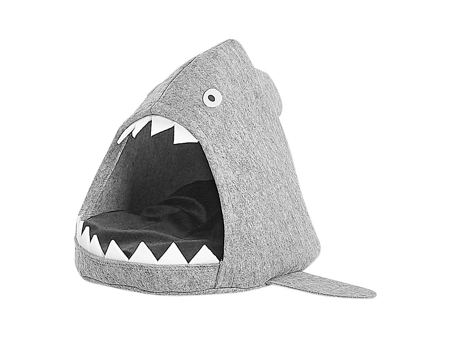 Lit pour animal PIRANHA Filz Gris clair