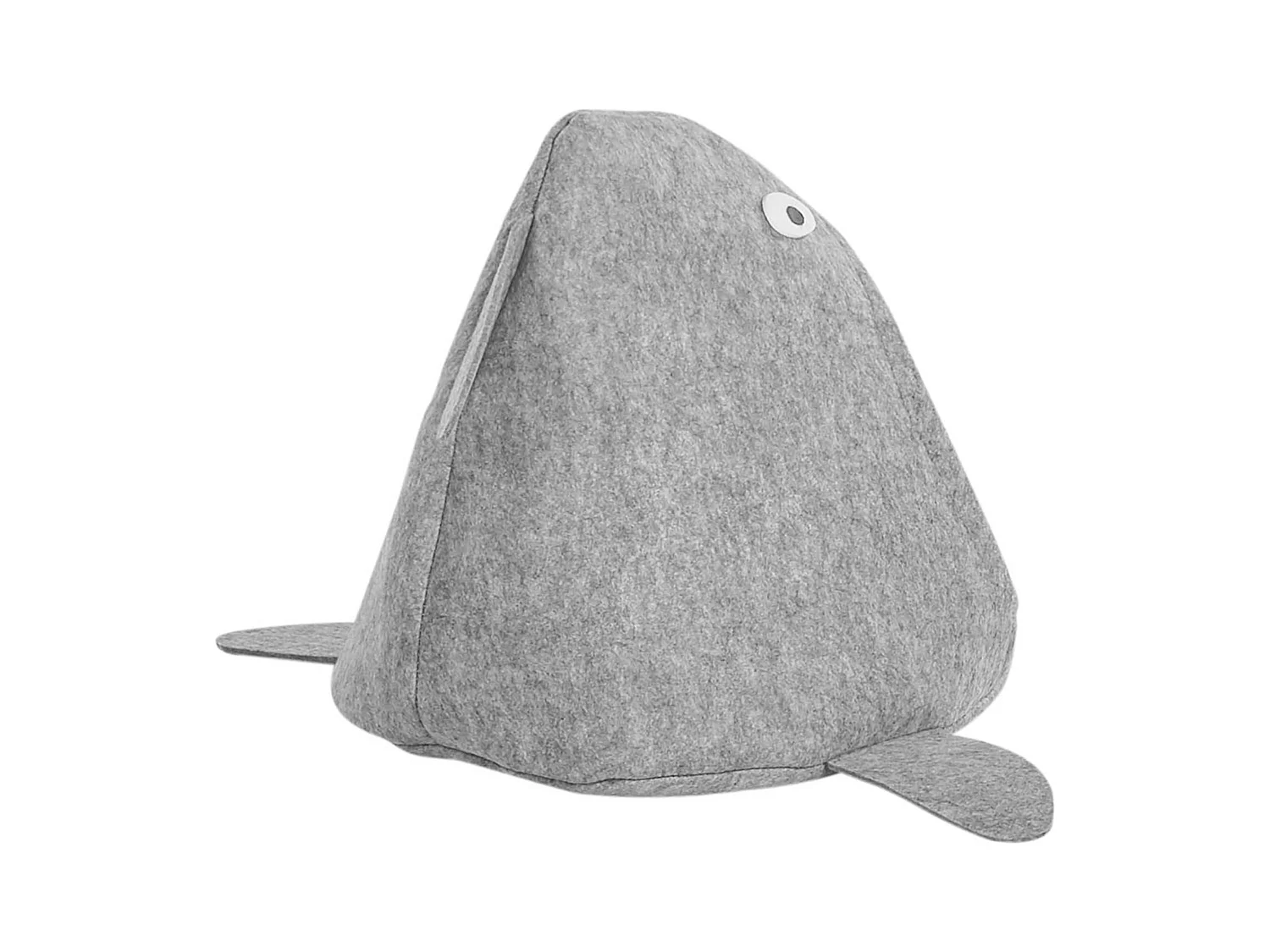 Lit pour animal PIRANHA Filz Gris clair