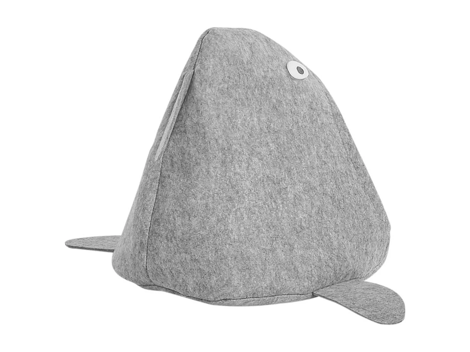 Lit pour animal PIRANHA Filz Gris clair