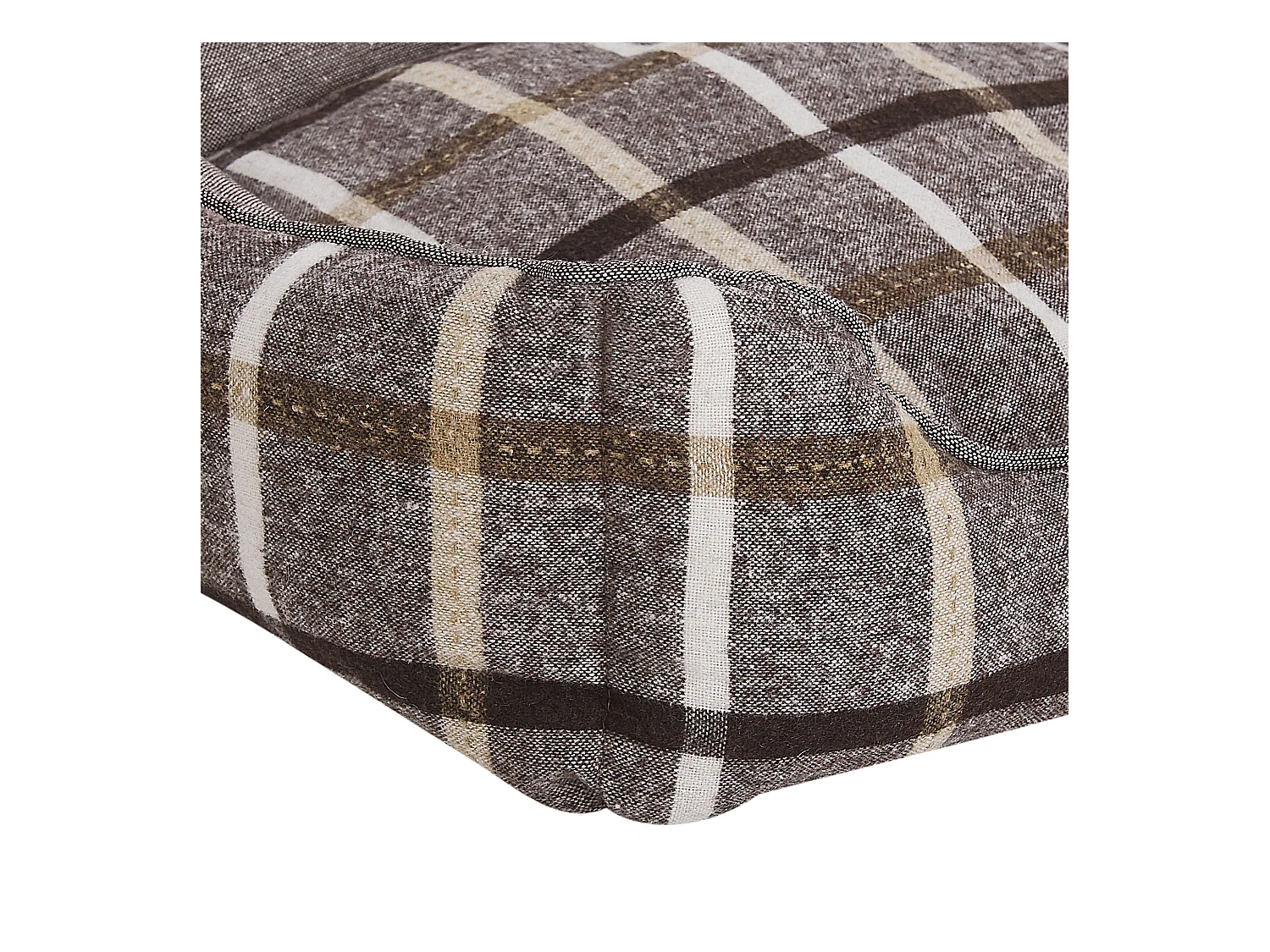 Lit pour animal HOZAT Coton Marron