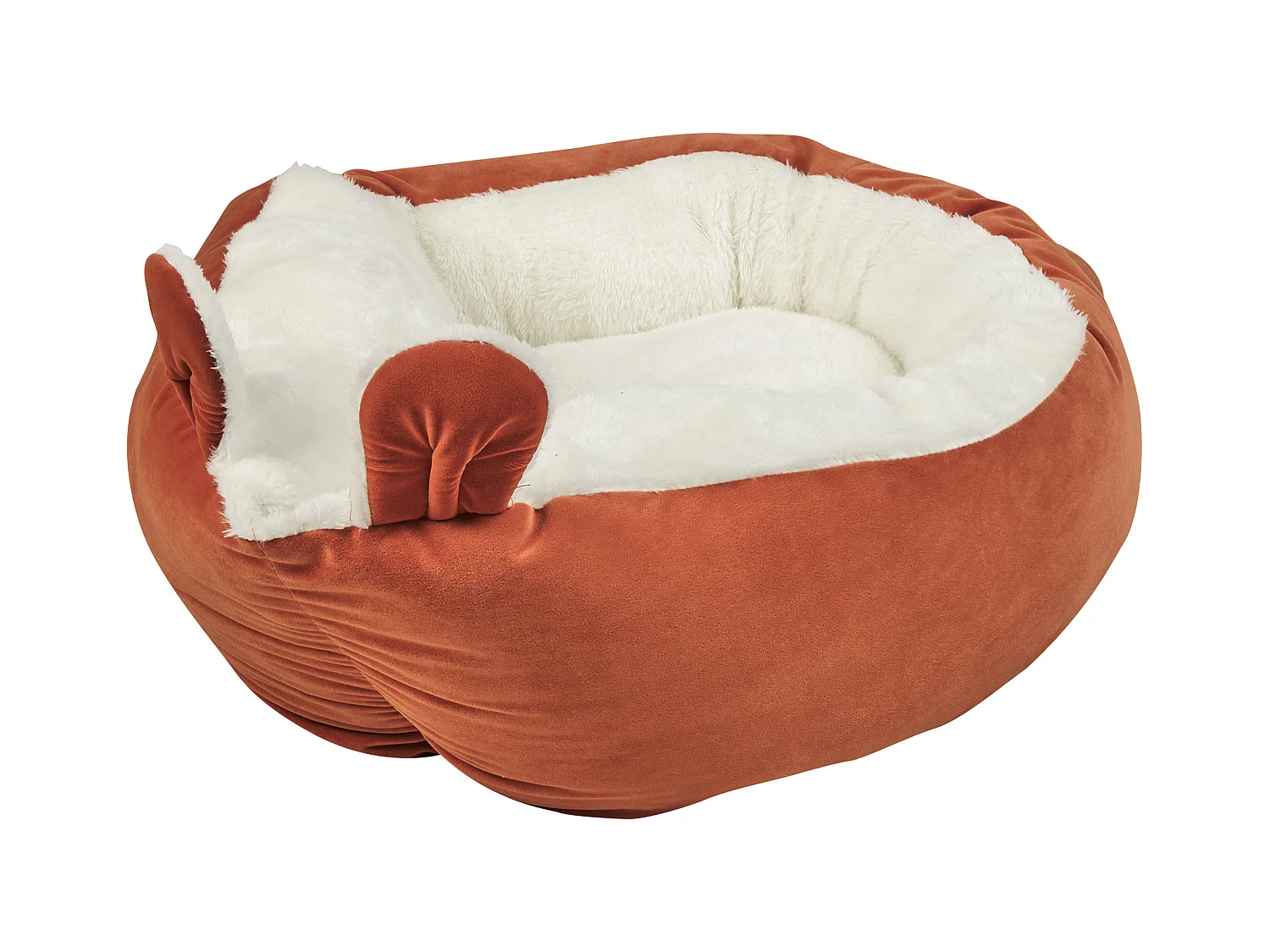 Dierenbedje HASSA Fluweel Oranje