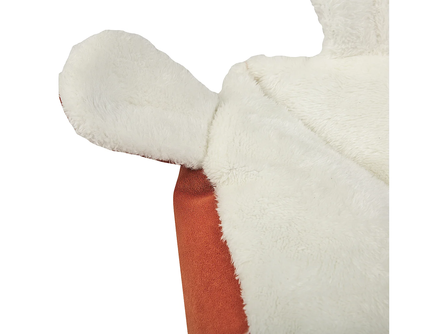 Lit pour animal HASSA Velours Orange