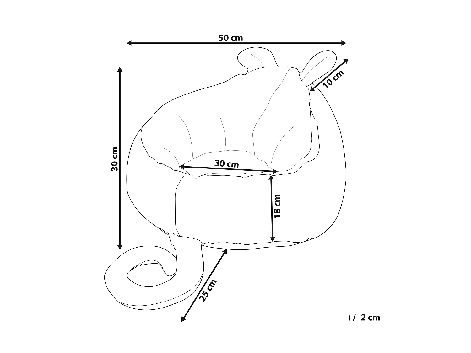 Tierbett HASSA Samtstoff Orange