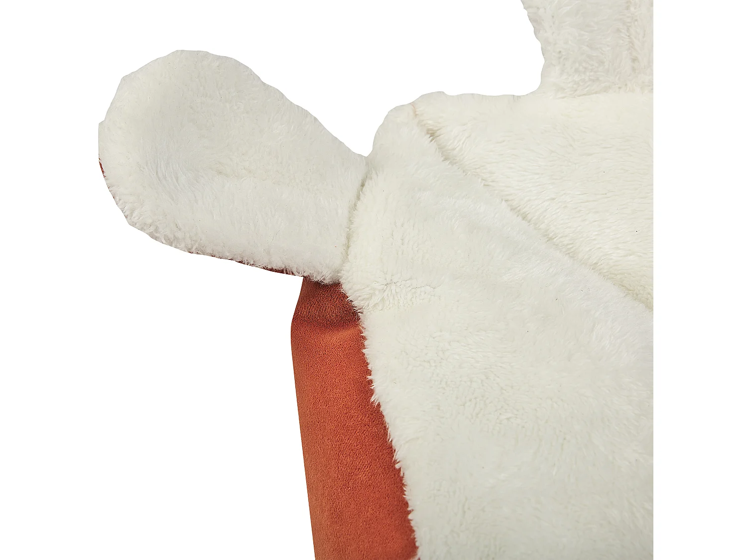 Tierbett HASSA Samtstoff Orange