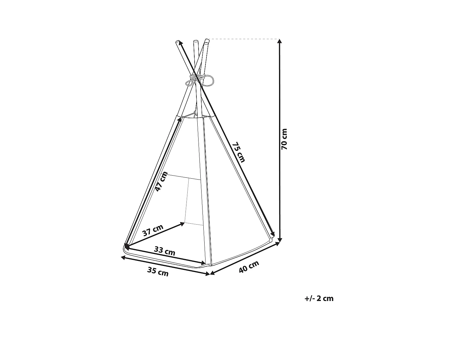 Dierenbedje ULUBEY Vilt Lichtgrijs