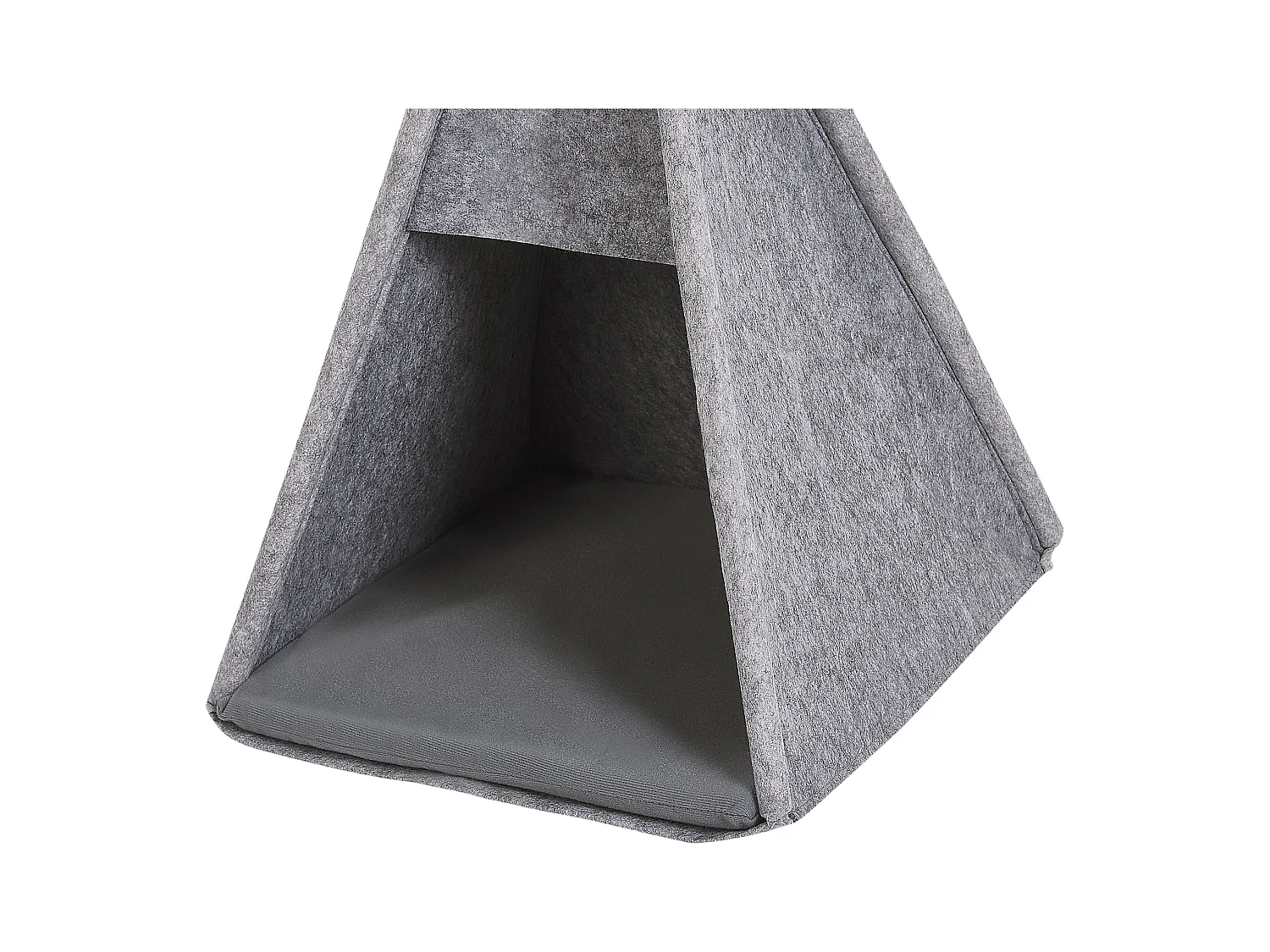 Dierenbedje ULUBEY Vilt Lichtgrijs