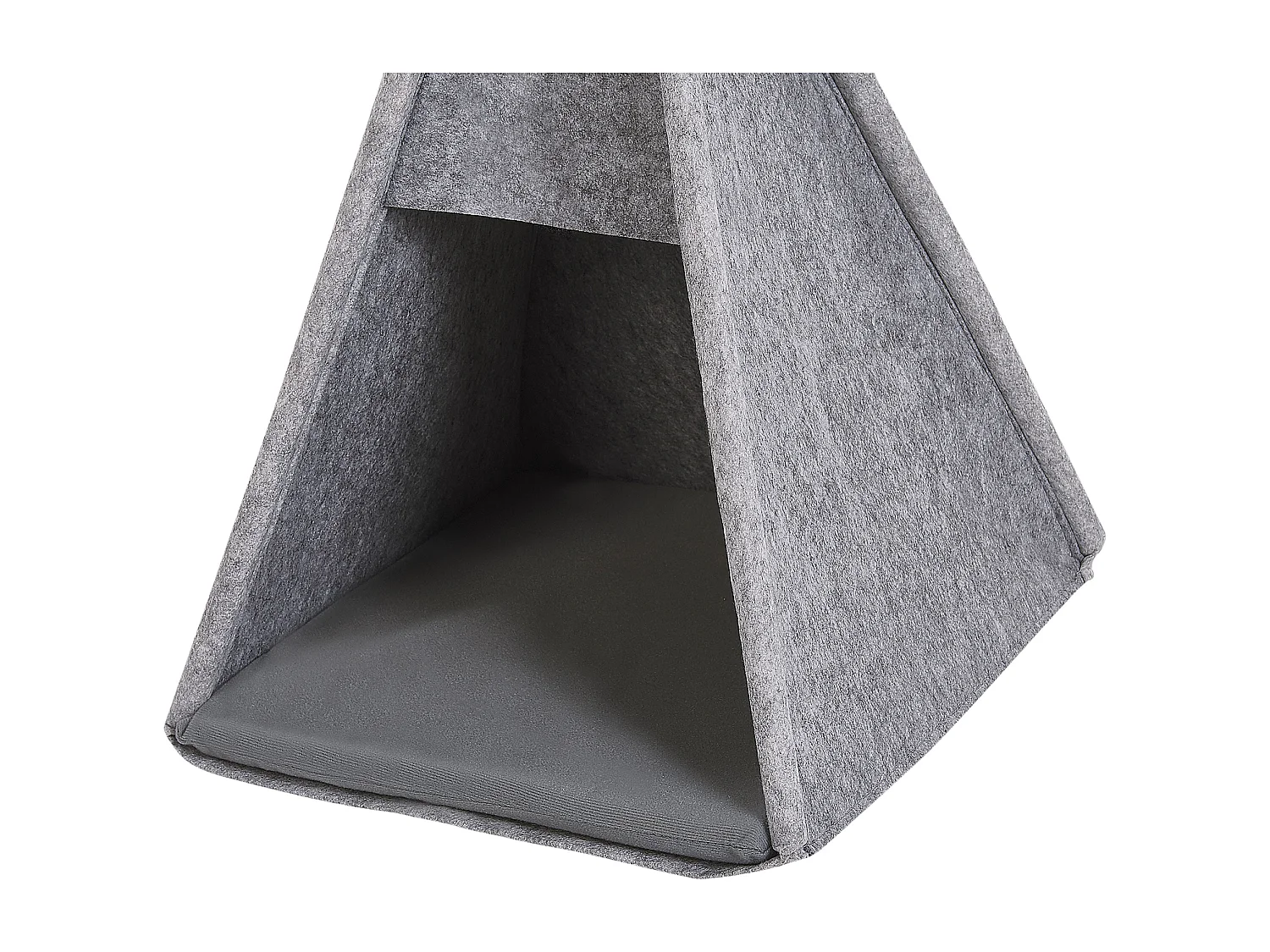 Lit pour animal ULUBEY Filz Gris clair