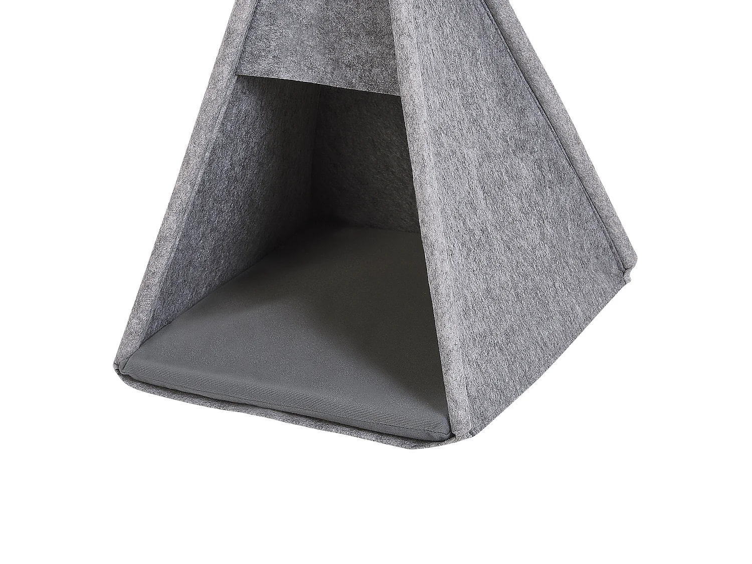Lit pour animal ULUBEY Filz Gris clair