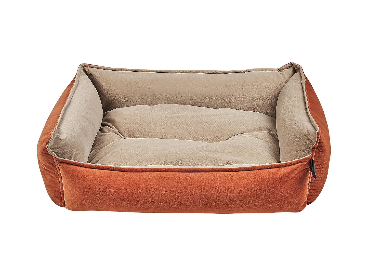 Lit pour animal IZMIR Velours Orange