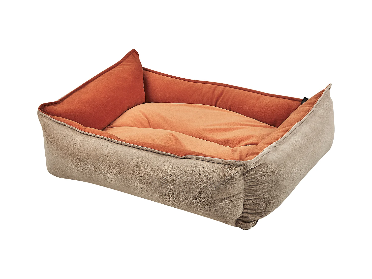 Lit pour animal IZMIR Velours Orange