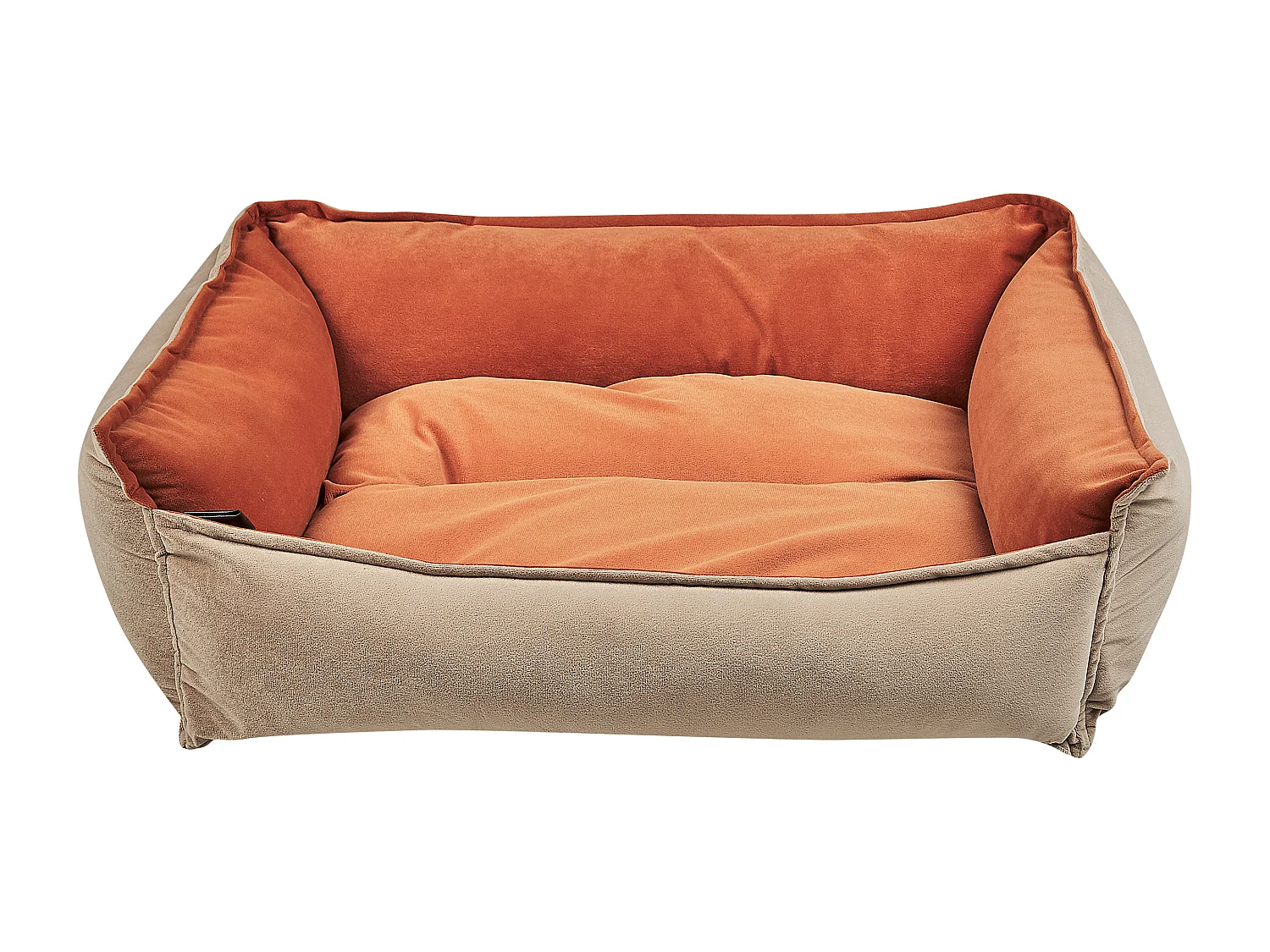 Lit pour animal IZMIR Velours Orange