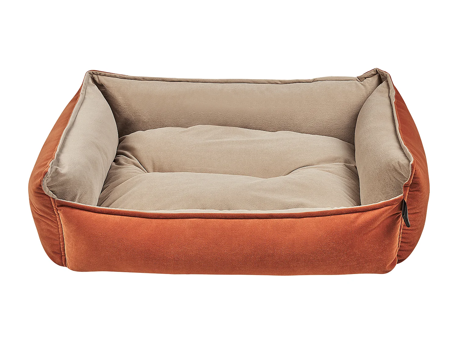 Lit pour animal IZMIR Velours Orange