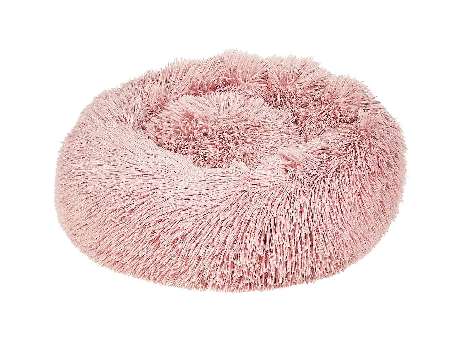 Lit pour animal KULU Fourrure synthétique Rose