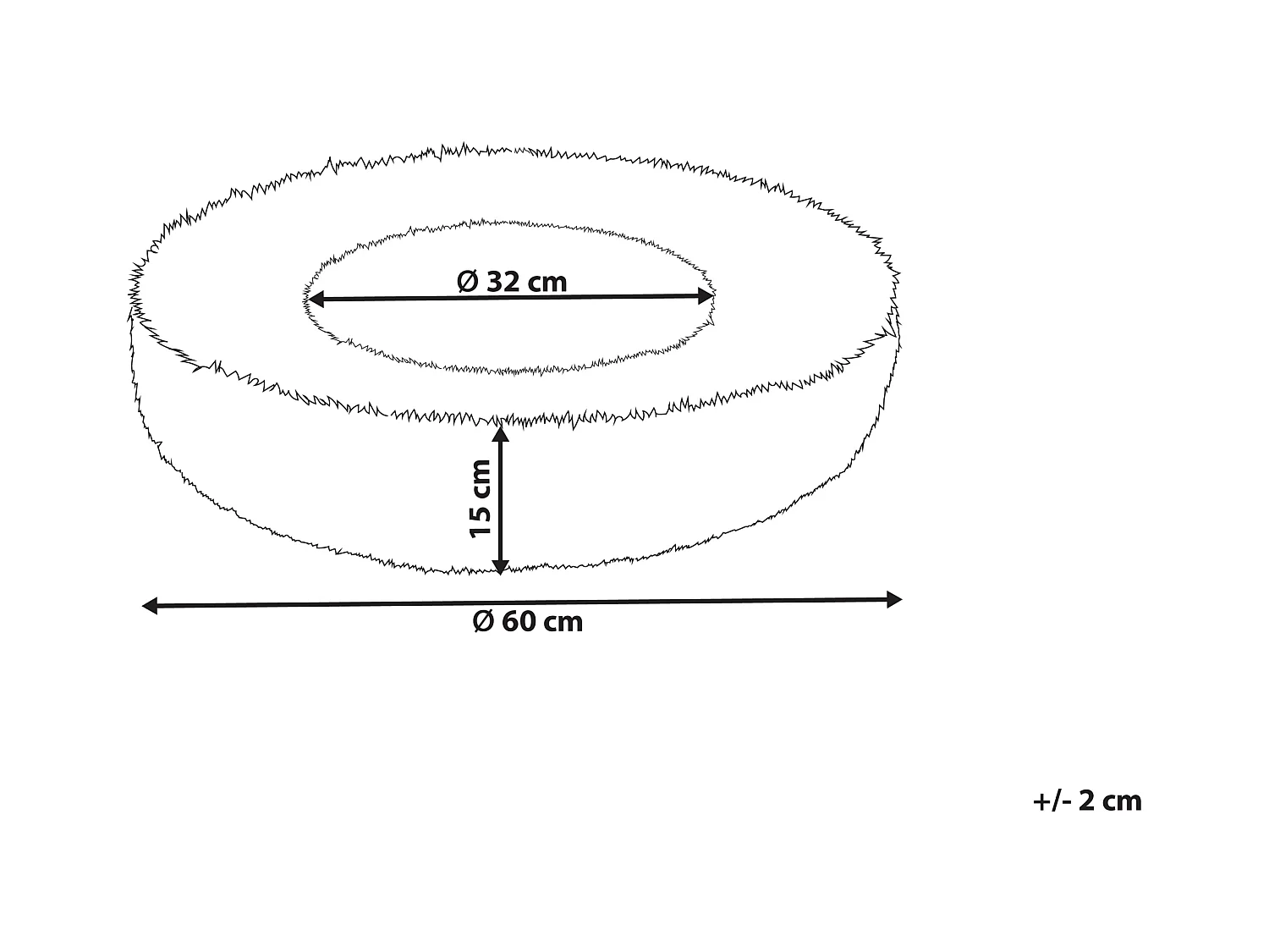 Lit pour animal KULU Fourrure synthétique Gris clair