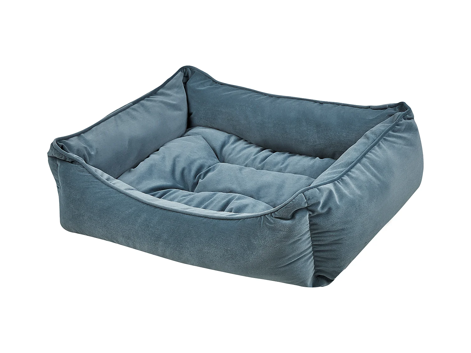 Legowisko IZMIR Welur Niebieski