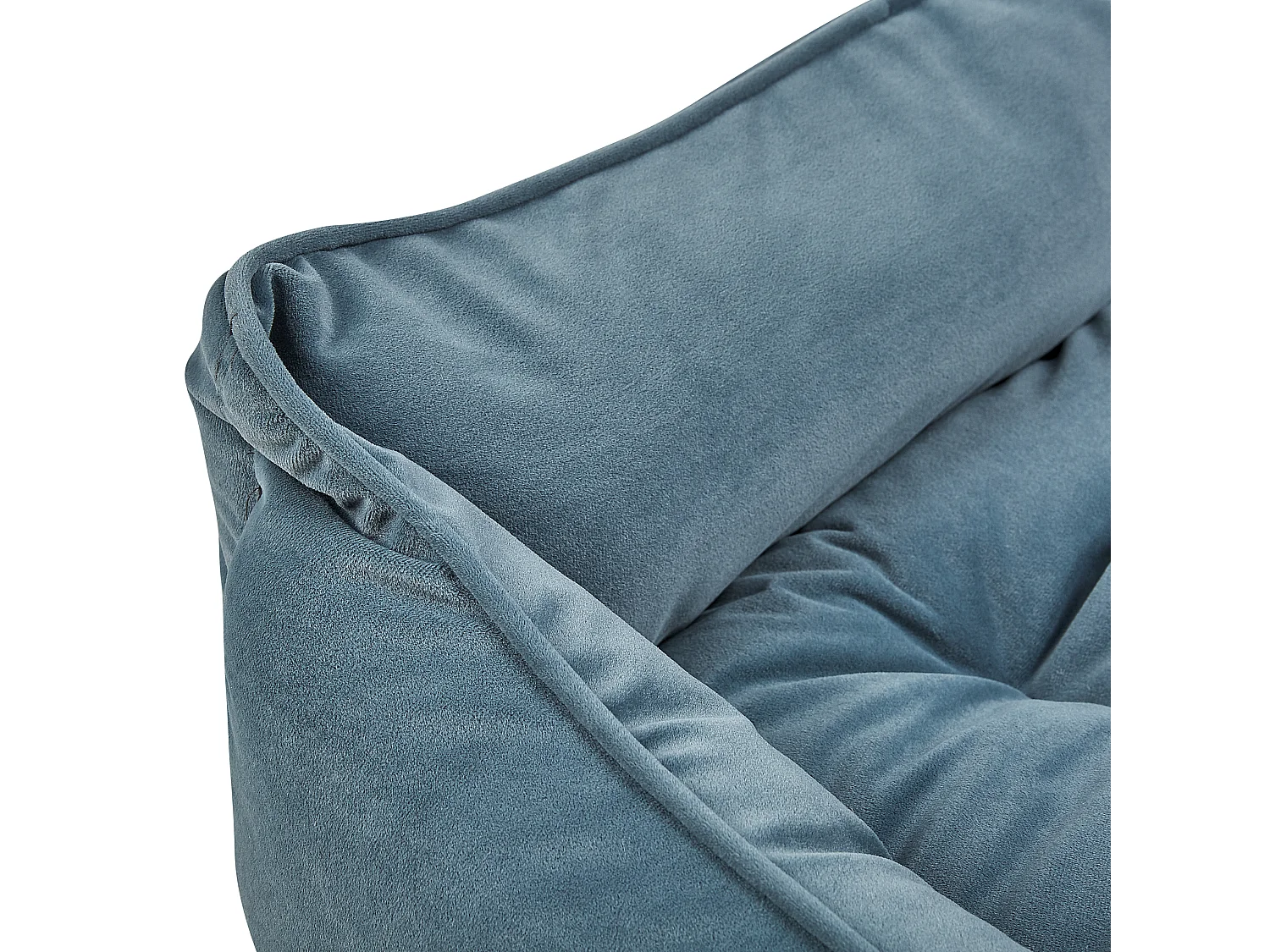 Lit pour animal IZMIR Velours Bleu