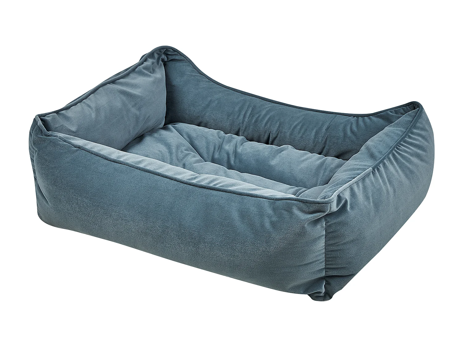 Lit pour animal IZMIR Velours Bleu