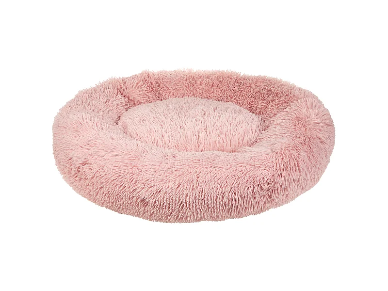 Legowisko KULU Sztuczne futro Różowy