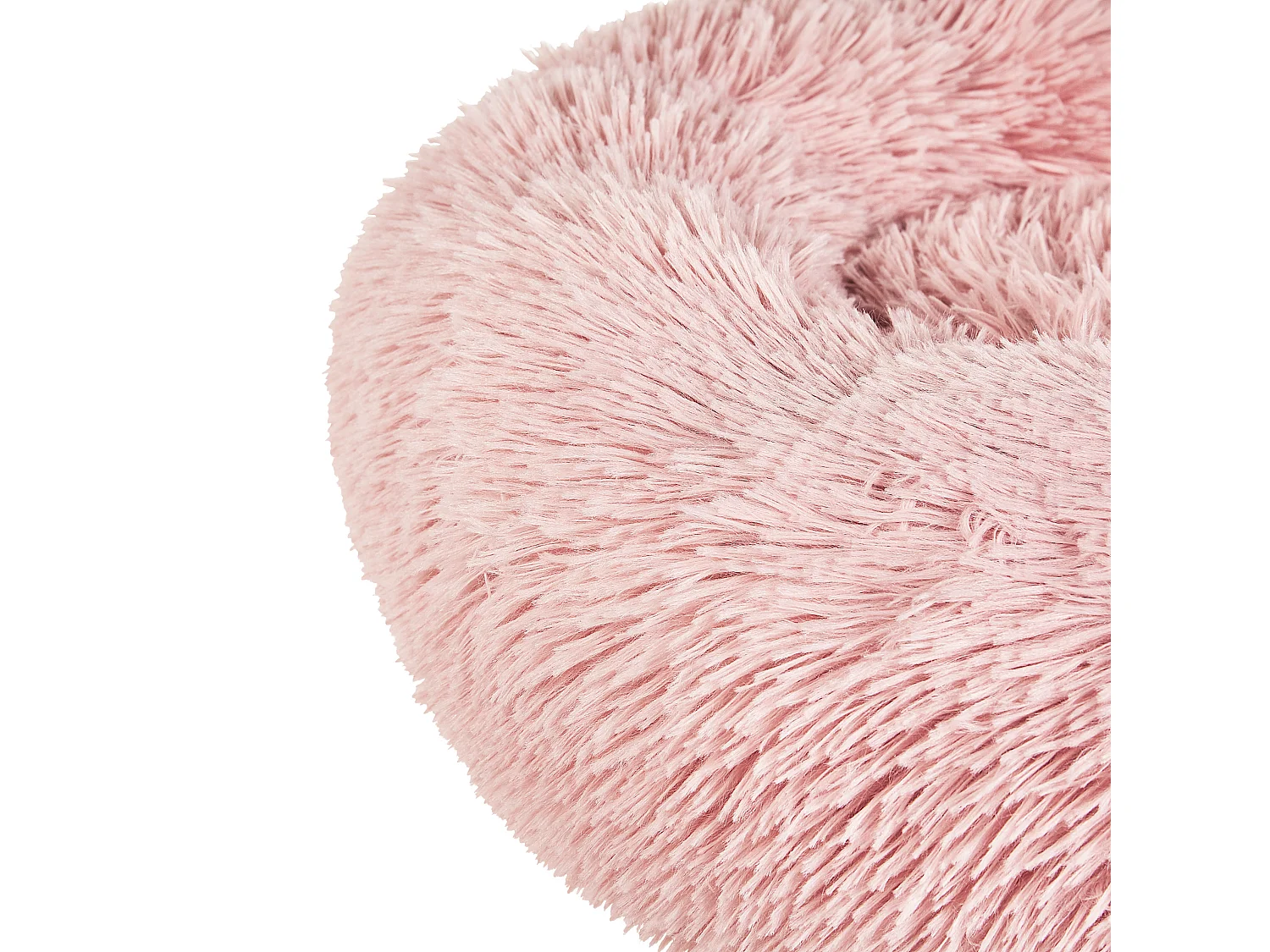 Lit pour animal KULU Fourrure synthétique Rose