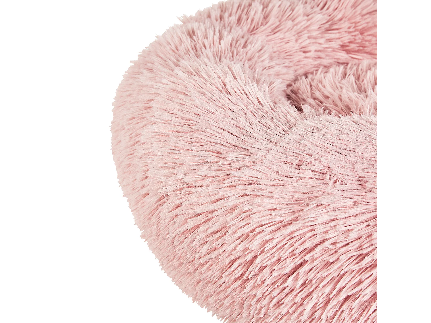 Lit pour animal KULU Fourrure synthétique Rose