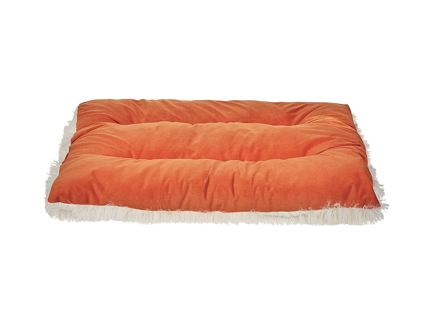 Cama para mascotas ERGANI Terciopelo Naranja