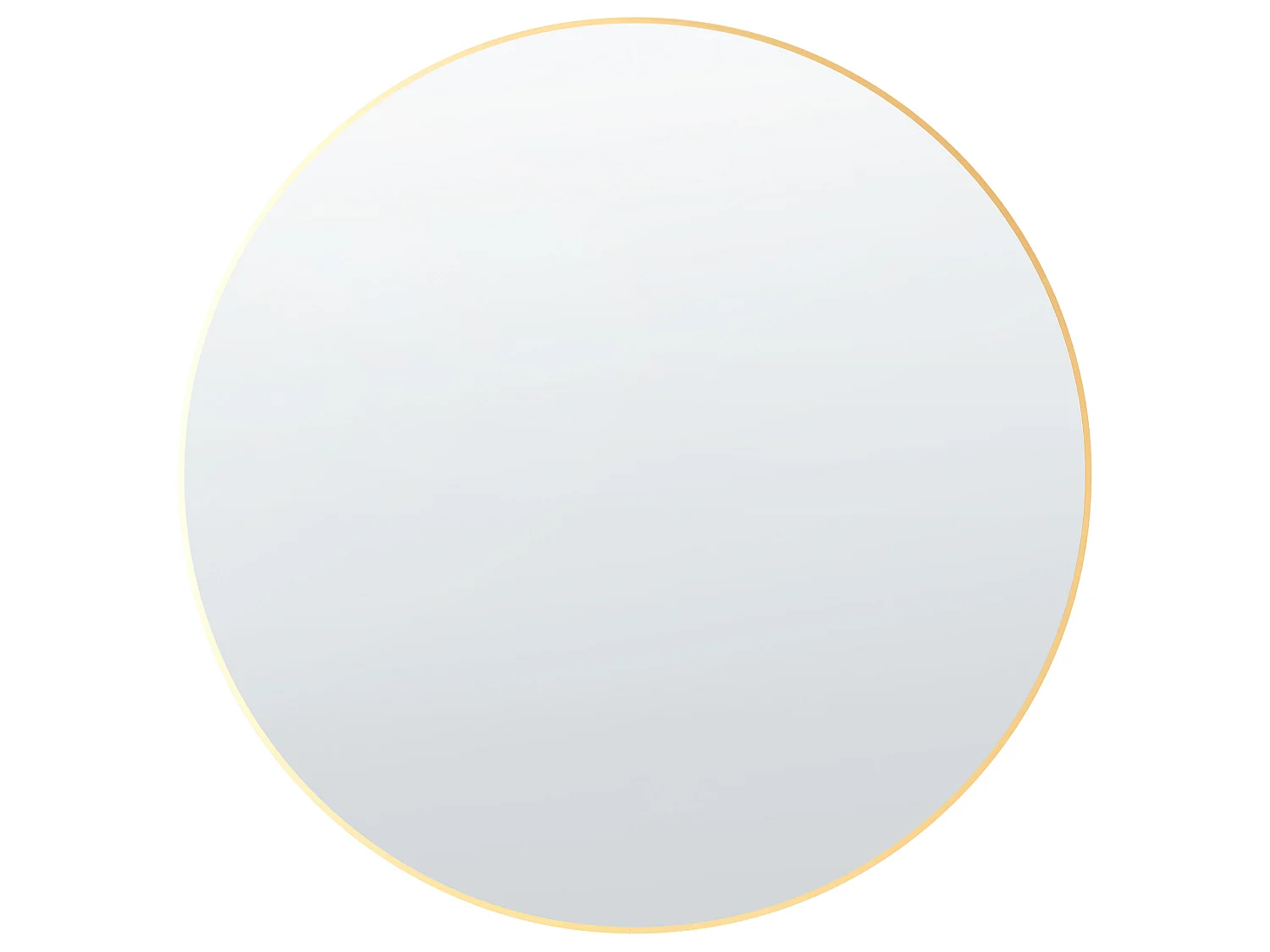 Wall Mirror ANNEMASSE 80 cm 80 cm Metal Gold