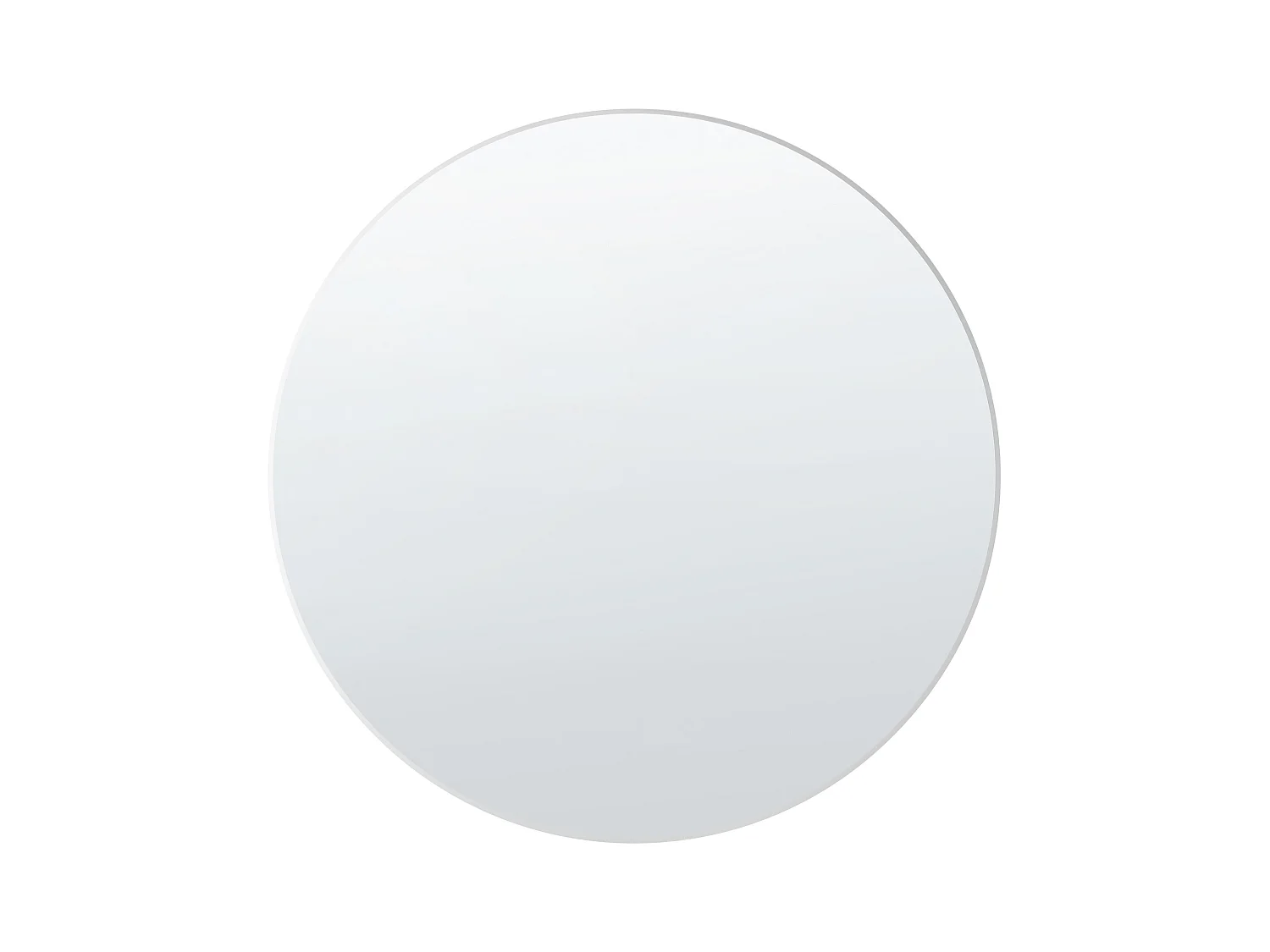 Miroir ANNEMASSE 80 cm 80 cm Métal Argenté