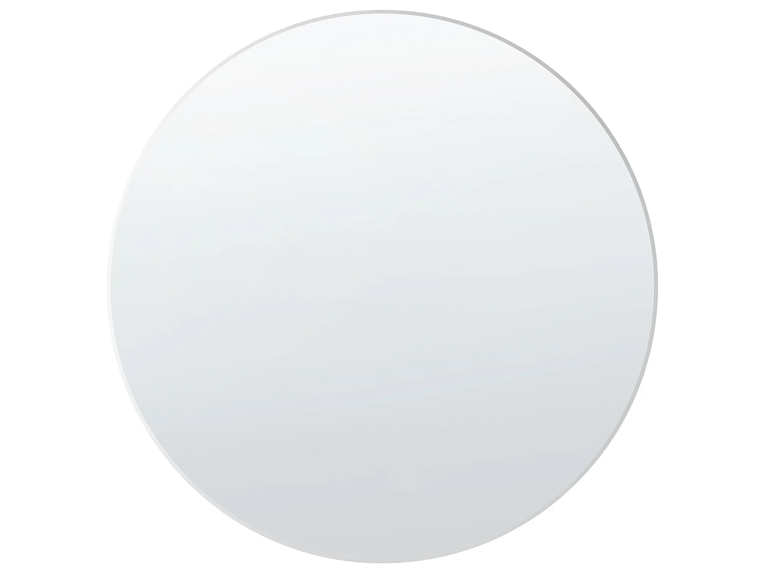 Wandspiegel ANNEMASSE 80 cm 80 cm Metaal Zilver