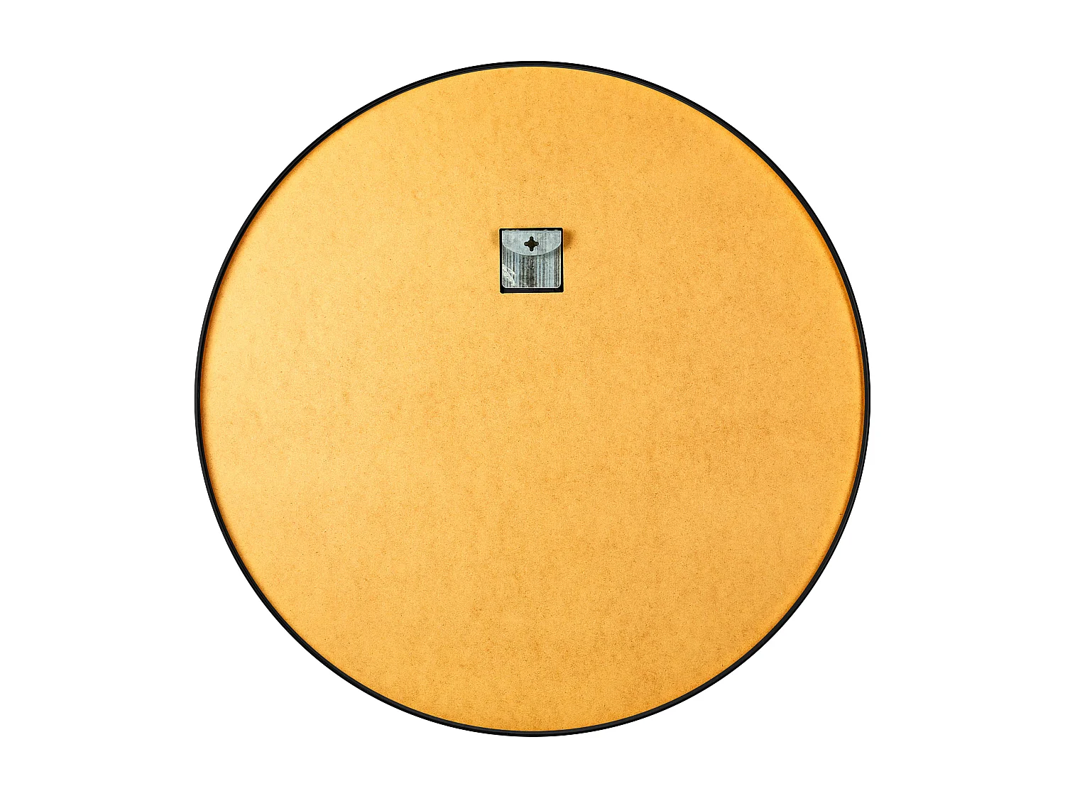 Miroir ANNEMASSE 80 cm 80 cm Métal Noir