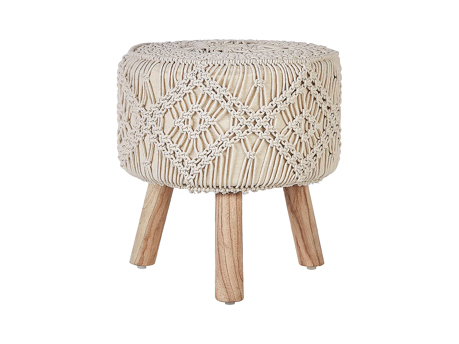 Hocker MANZAI Katoen Beige