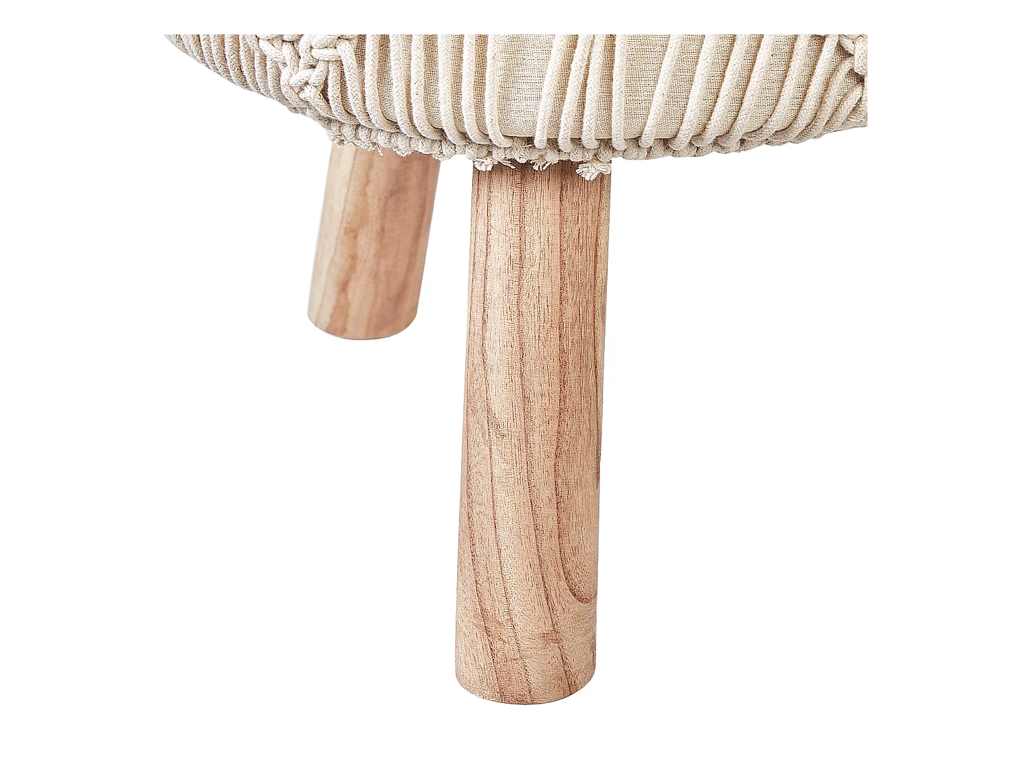 Hocker MANZAI Katoen Beige