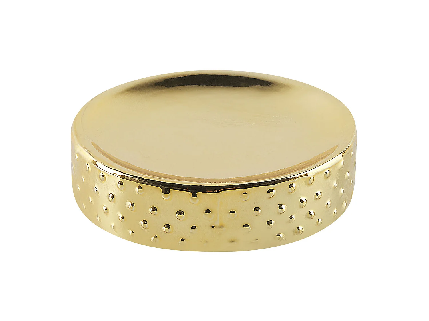 Conjunto de 4 acessórios para a casa de banho CUMANA Cerâmica Dourado