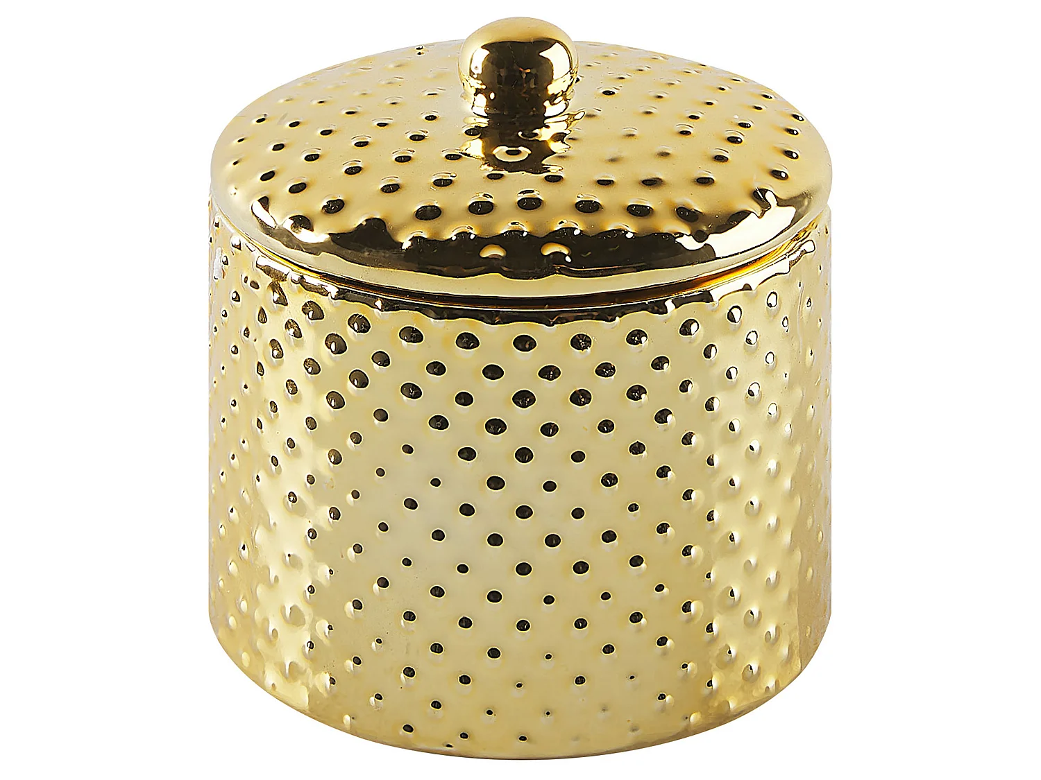 Set de 4 accessoires de salle de bain CUMANA Céramique Doré