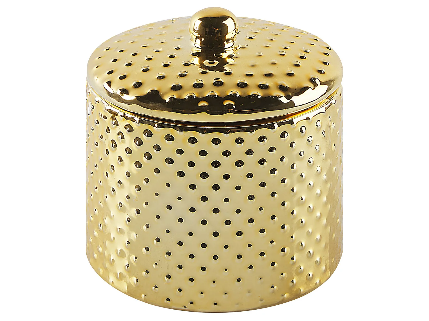 Set de 4 accessoires de salle de bain CUMANA Céramique Doré