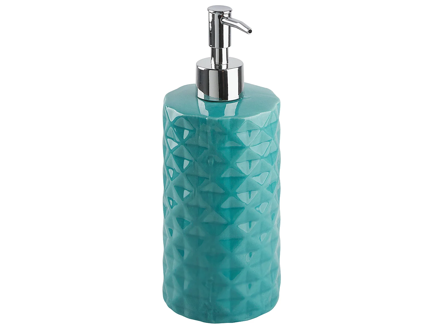 Set de 4 accessoires de salle de bain GUATIRE Céramique Turquoise