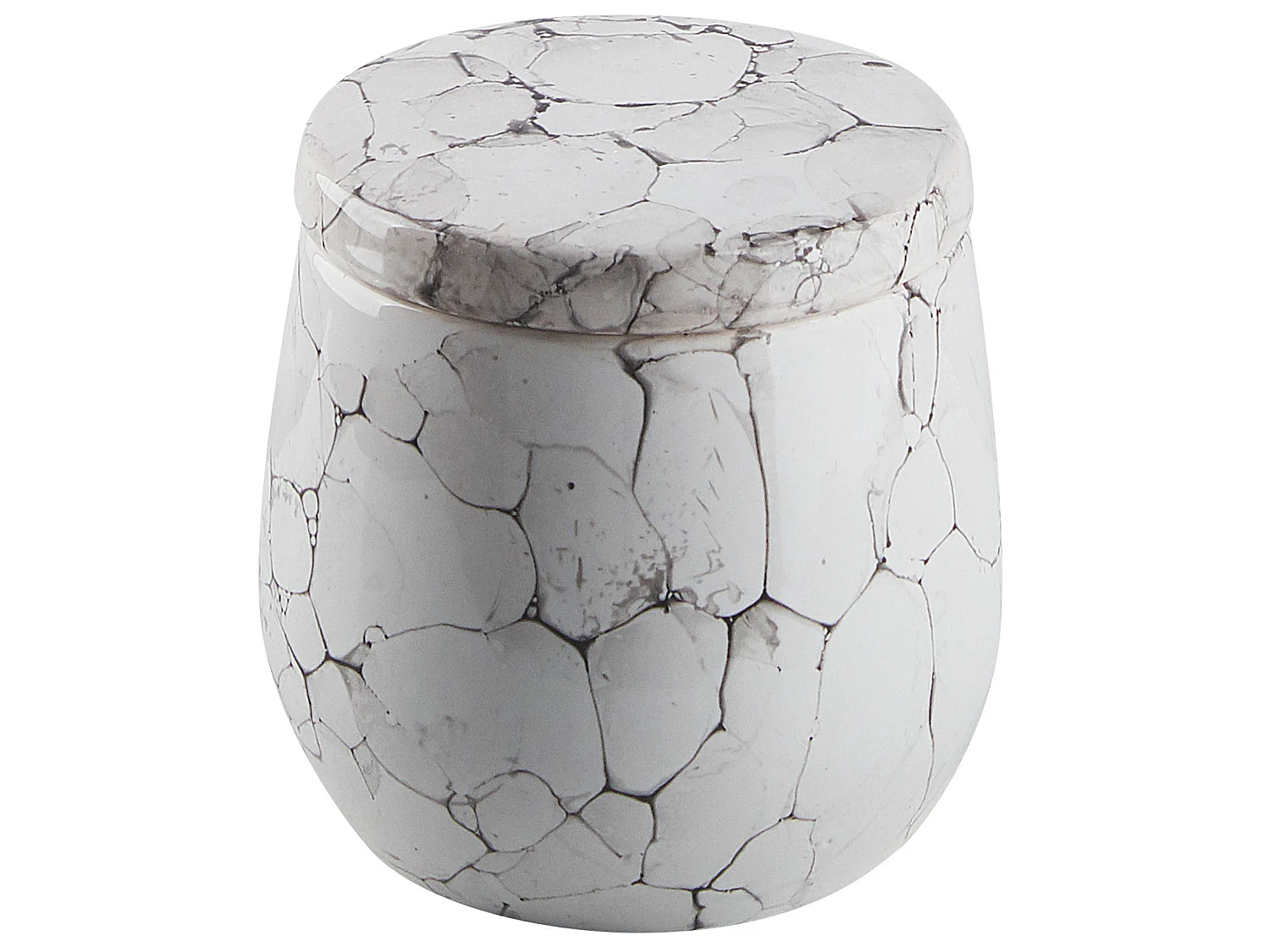 Badaccessoires Set 6-teilig CALLELA Keramik Weiss