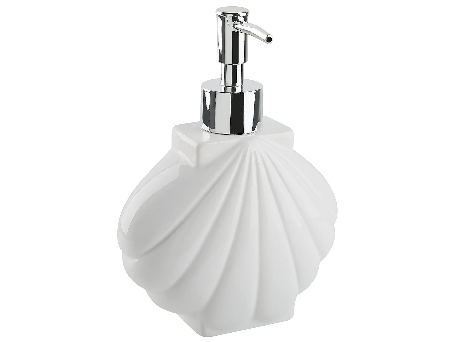 Set de 3 accessoires de salle de bain SHELL Céramique Blanc