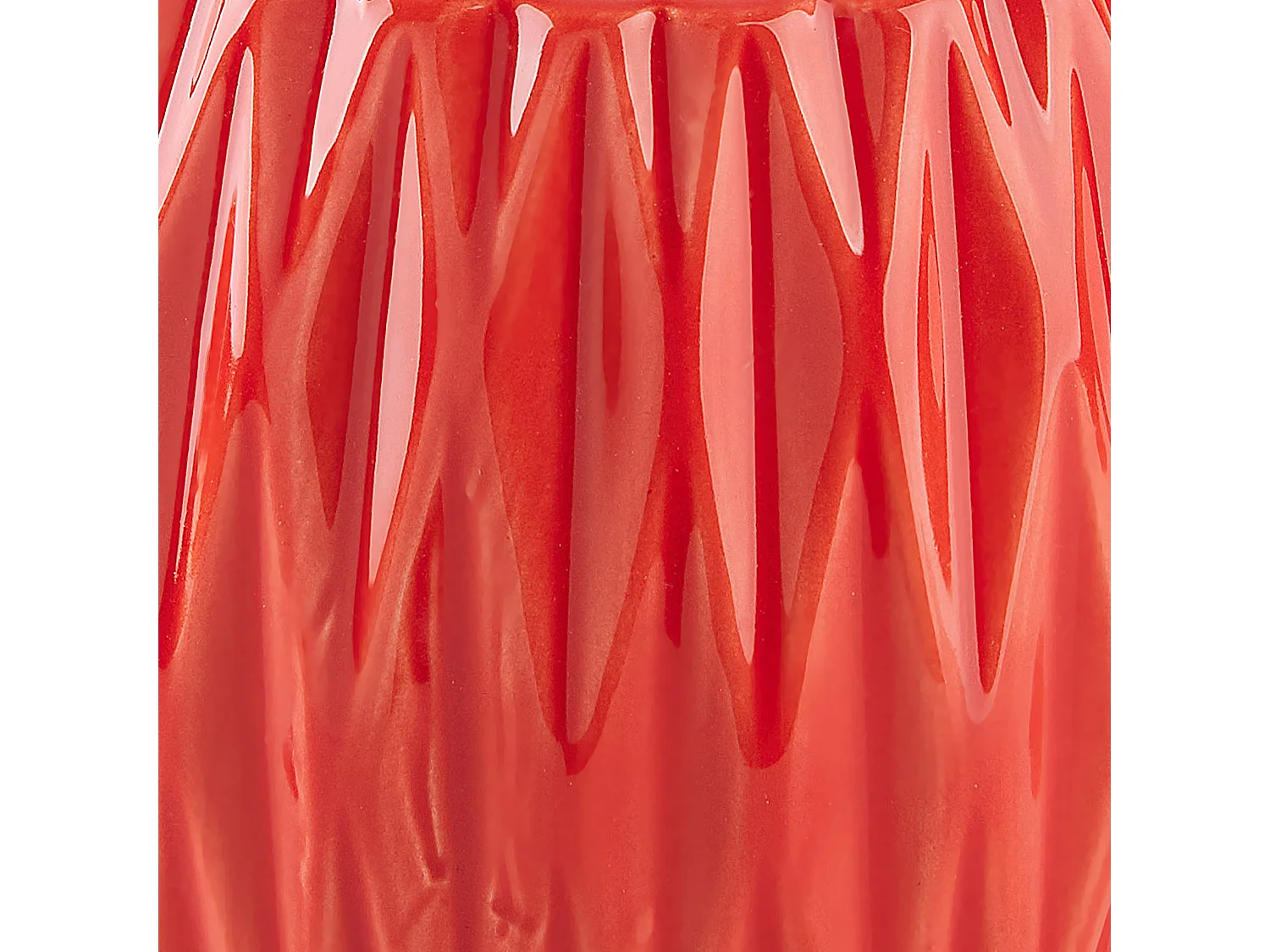 Set de 3 accessoires de salle de bain BELEM Céramique Rouge