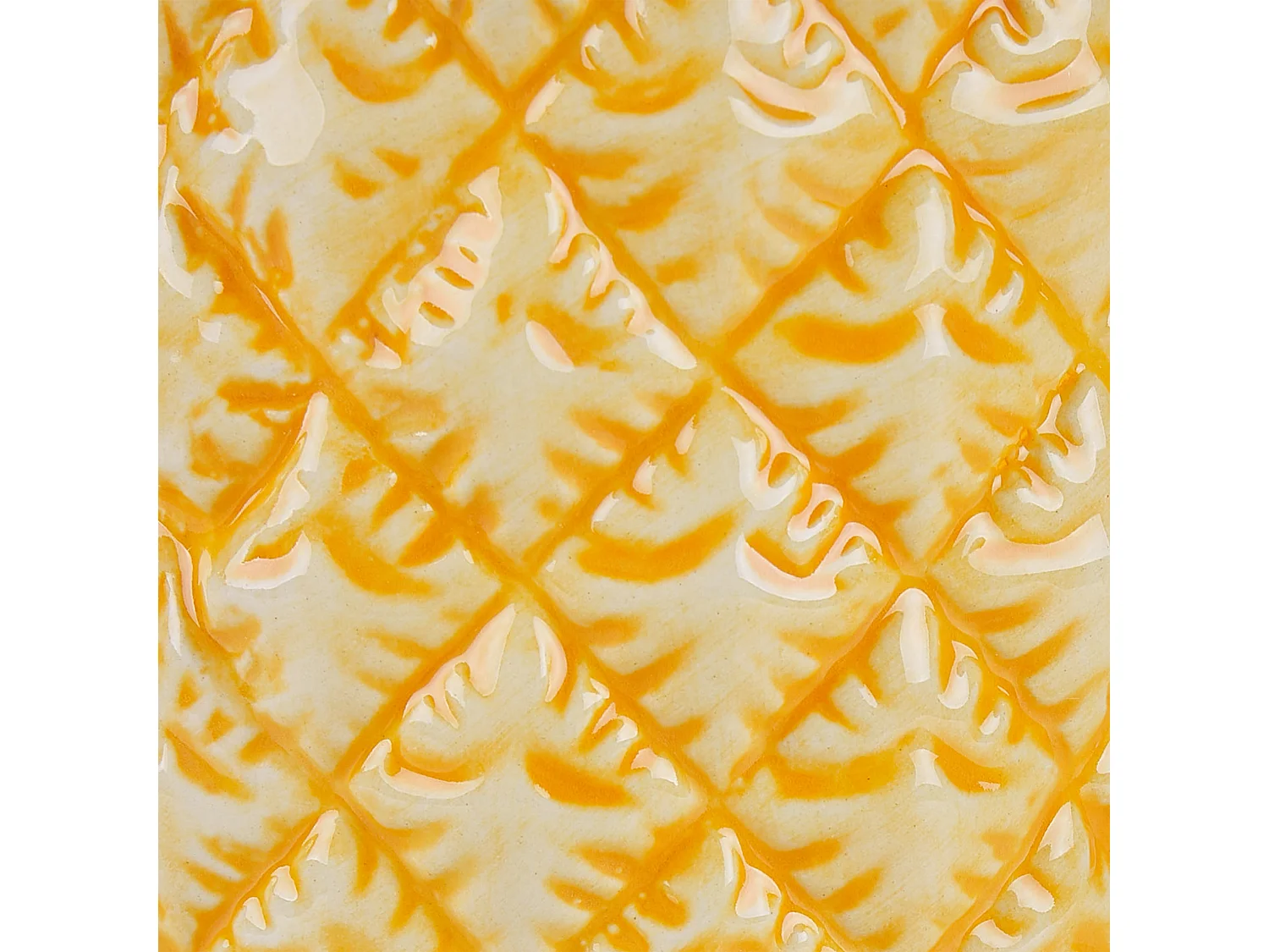 Conjunto de 4 accesorios de baño MAICAO Cerámica Amarillo