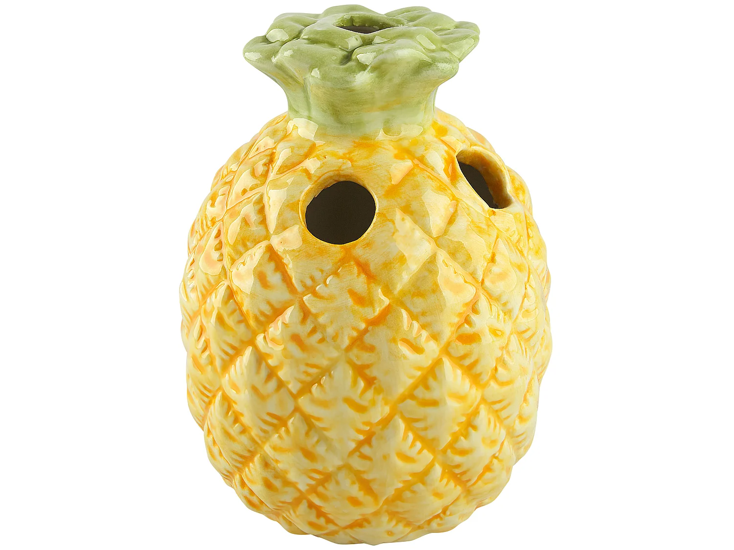 Set da 4 accessori per il bagno MAICAO Ceramica Giallo