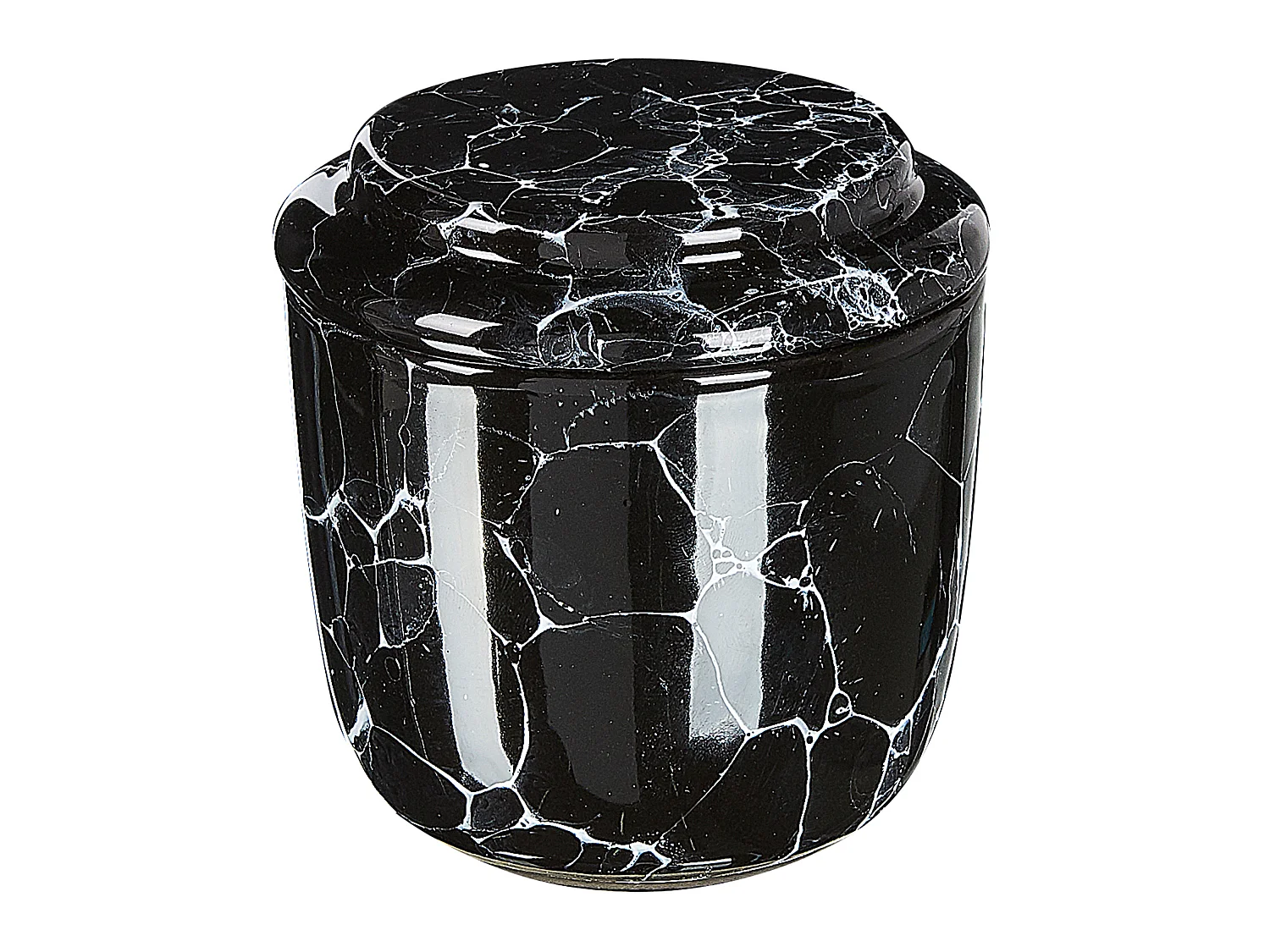 Set da 6 accessori per il bagno PALMILLA Ceramica Nero