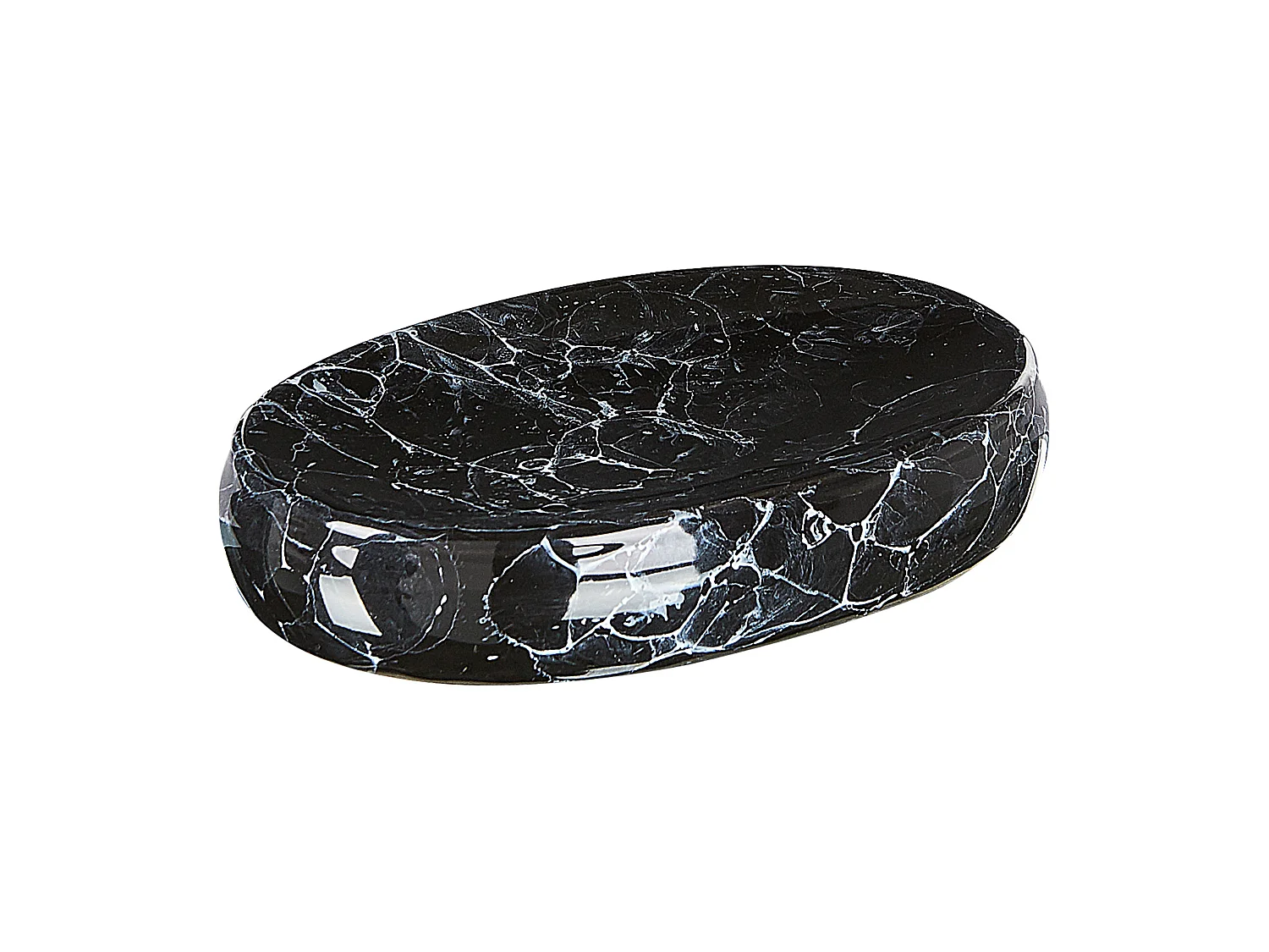 Set da 6 accessori per il bagno PALMILLA Ceramica Nero